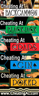 AD: Cheating At Backgamon, Blackjack, Craps, Gin and Poker DVDs